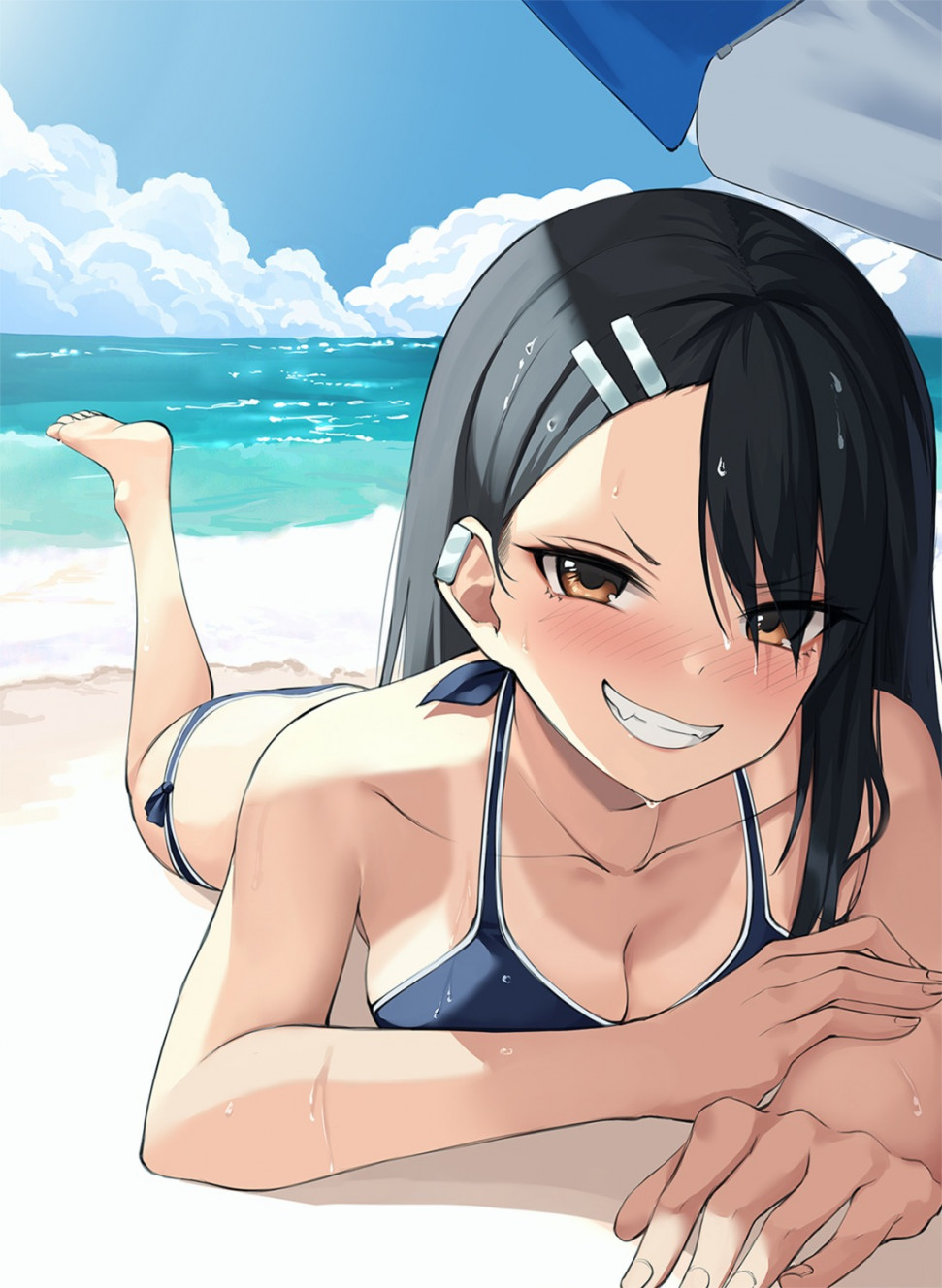 yande.re 786551 sample bikini cleavage ijiranaide_nagatoro-san junkt nagatoro_hayase swimsuits tan_lines.jpg