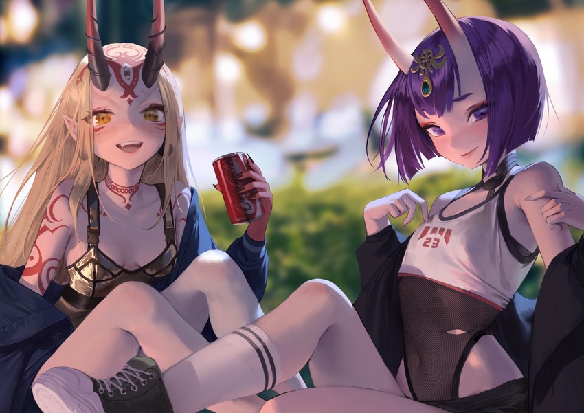 __shuten_douji_and_ibaraki_douji_fate_and_1_more_drawn_by_charles_106858__sample-1e977973cf03be9d40b619e88afd9528.jpg