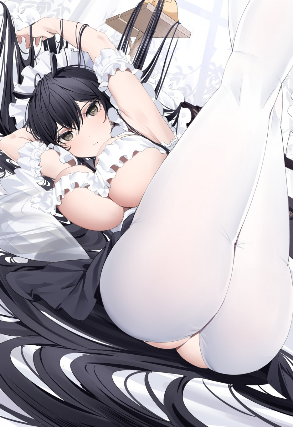 yande.re 991279 sample azarashi_(azrsot) azur_lane indomitable_(azur_lane) maid manjuu_(azur_lane) no_bra pantyhose.jpg