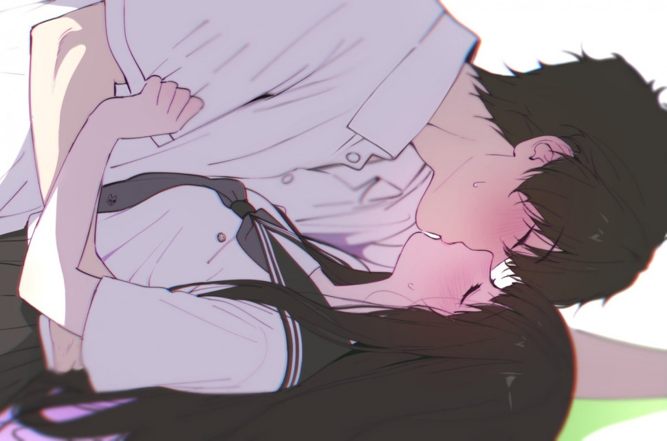 yande.re 1102164 sample chitanda_eru hyouka mery_(yangmalgage) oreki_houtarou seifuku.jpg