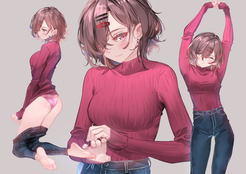 yande.re 959182 sample ass higuchi_madoka pantsu sweater sydus the_idolm@ster the_idolm@ster_shiny_colors.jpg