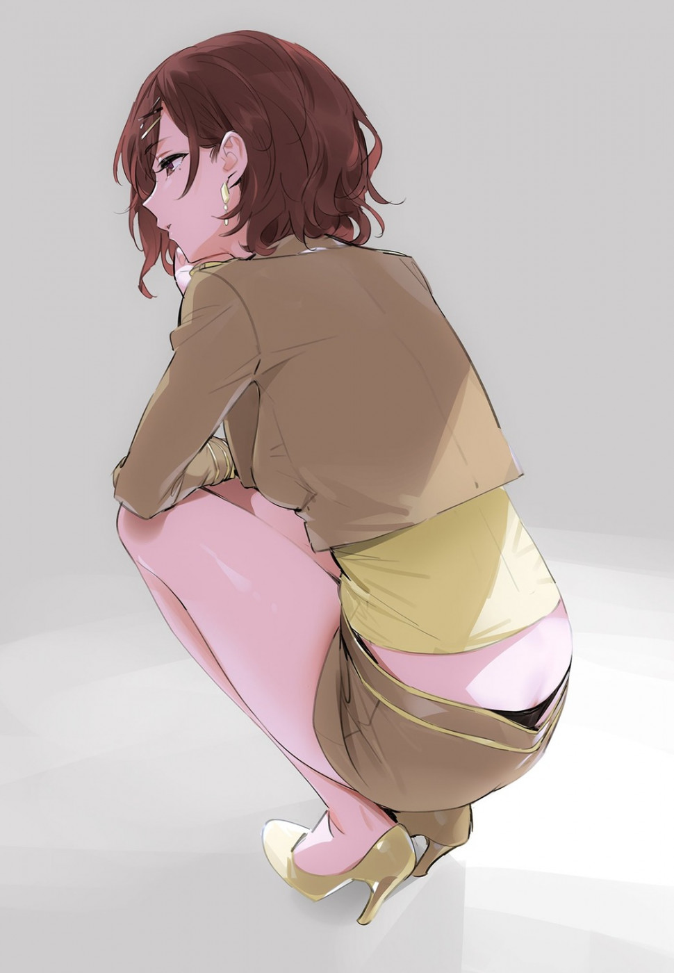 yande.re 925734 sample ass heels higuchi_madoka pantsu the_idolm@ster the_idolm@ster_shiny_colors uniform yd_(orange_maru).jpg