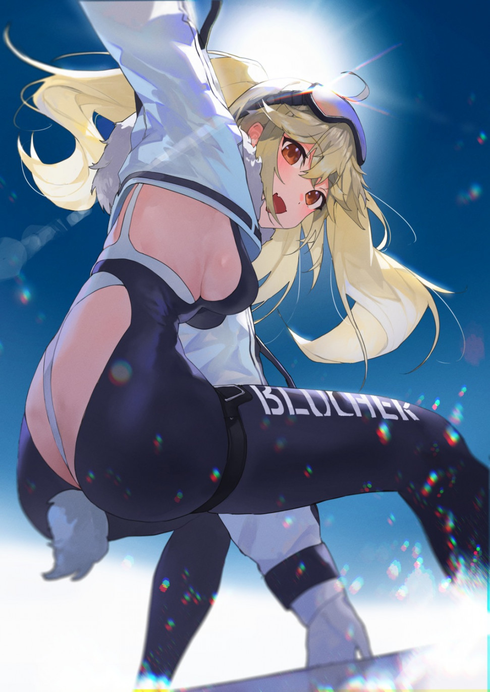 yande.re 1021267 sample ass azur_lane bluecher_(azur_lane) bodysuit garter meatfatty no_bra tail.jpg