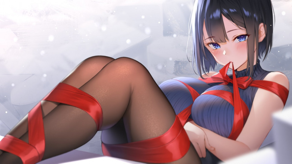 yande.re 597739 sample bondage breast_hold pantyhose shimashima08123 sweater.jpg