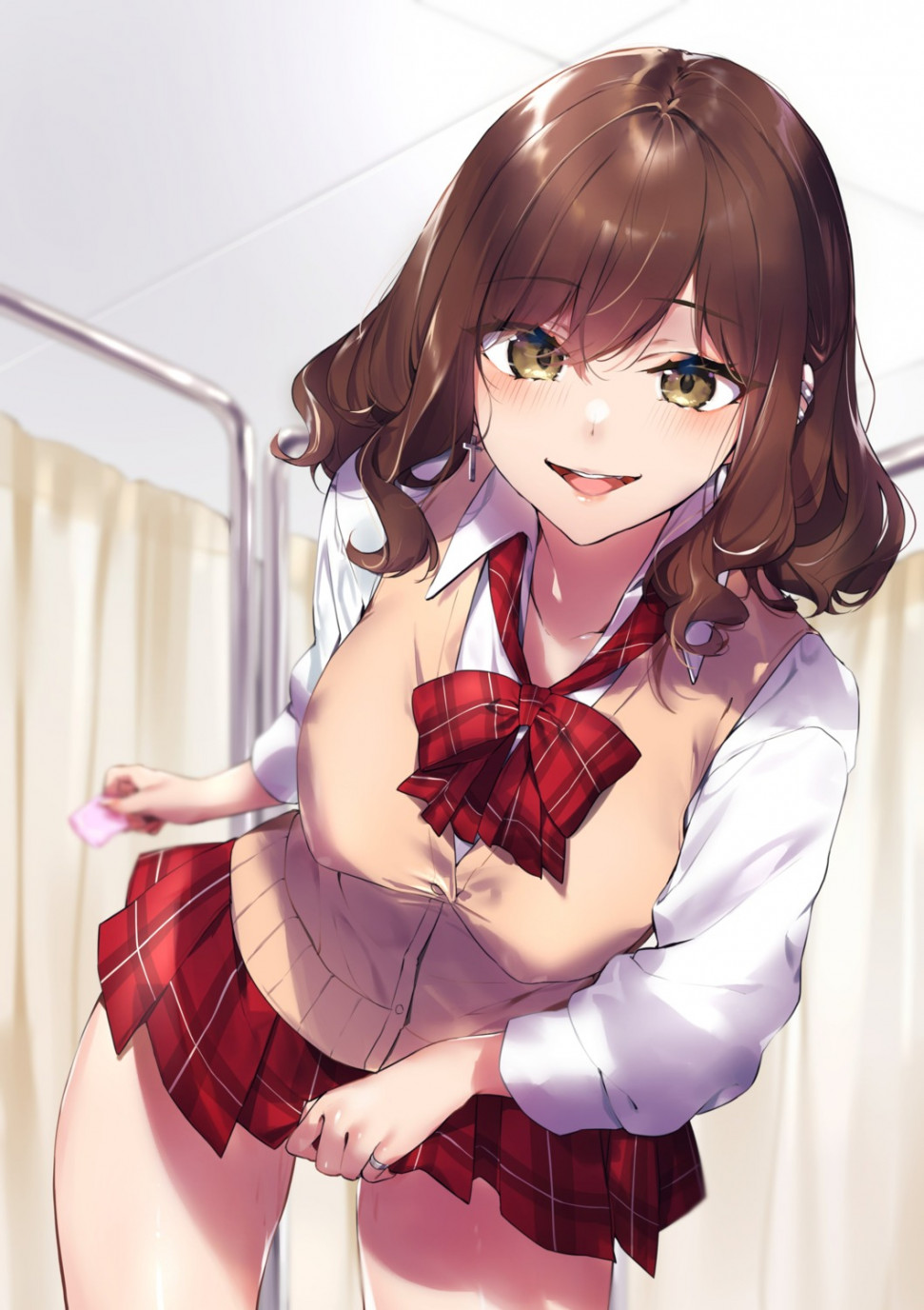 yande.re 1013888 sample erect_nipples kasumi_komo seifuku sweater wet.jpg