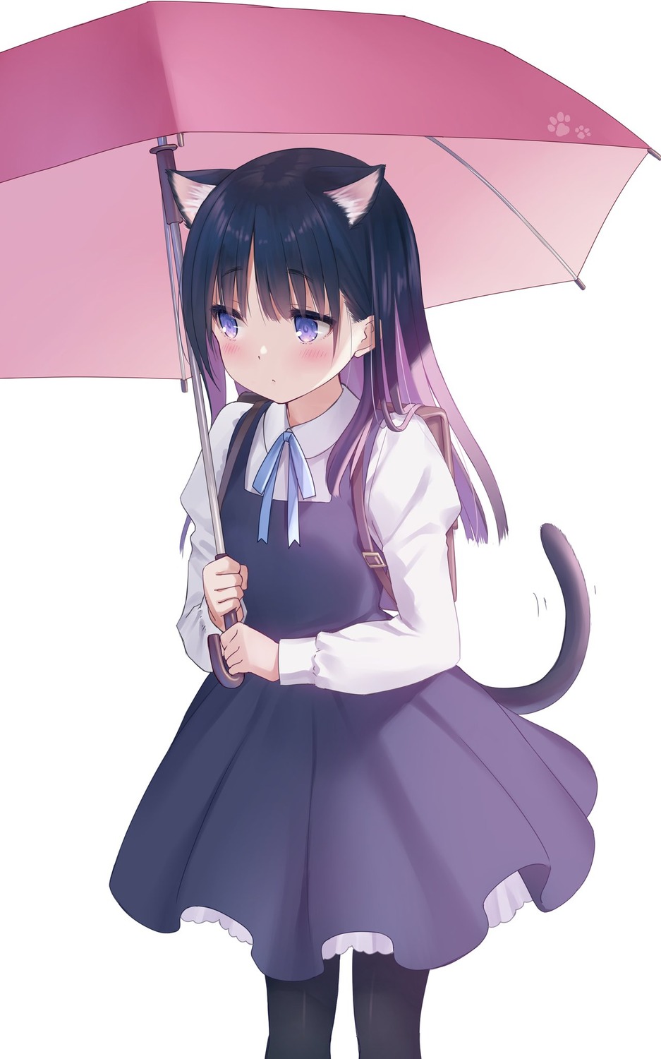 yande.re 949634 sample animal_ears na-ga nekomimi pantyhose seifuku tagme tail umbrella.jpg
