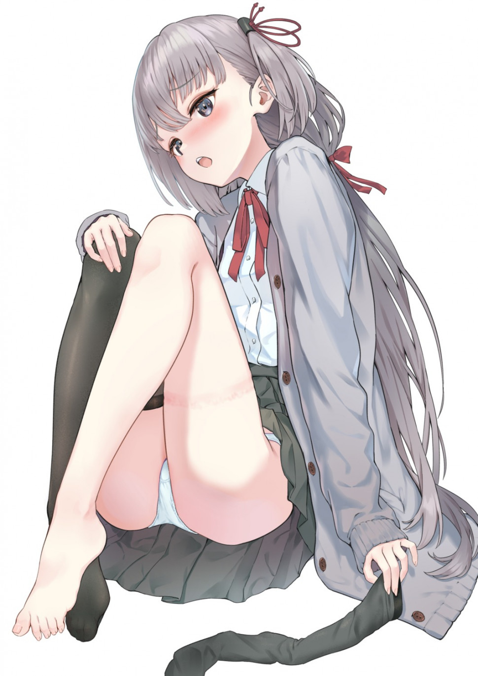 yande.re 990024 sample feet namikishiho pantsu seifuku skirt_lift sweater thighhighs.jpg