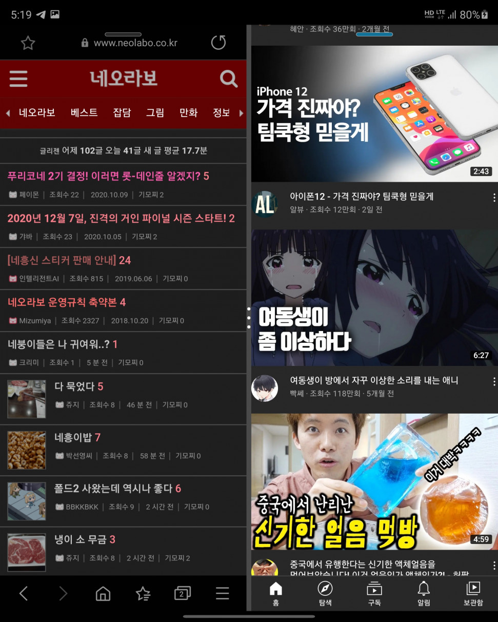 Screenshot_20201011-171925_YouTube.jpg : 네흥폰?