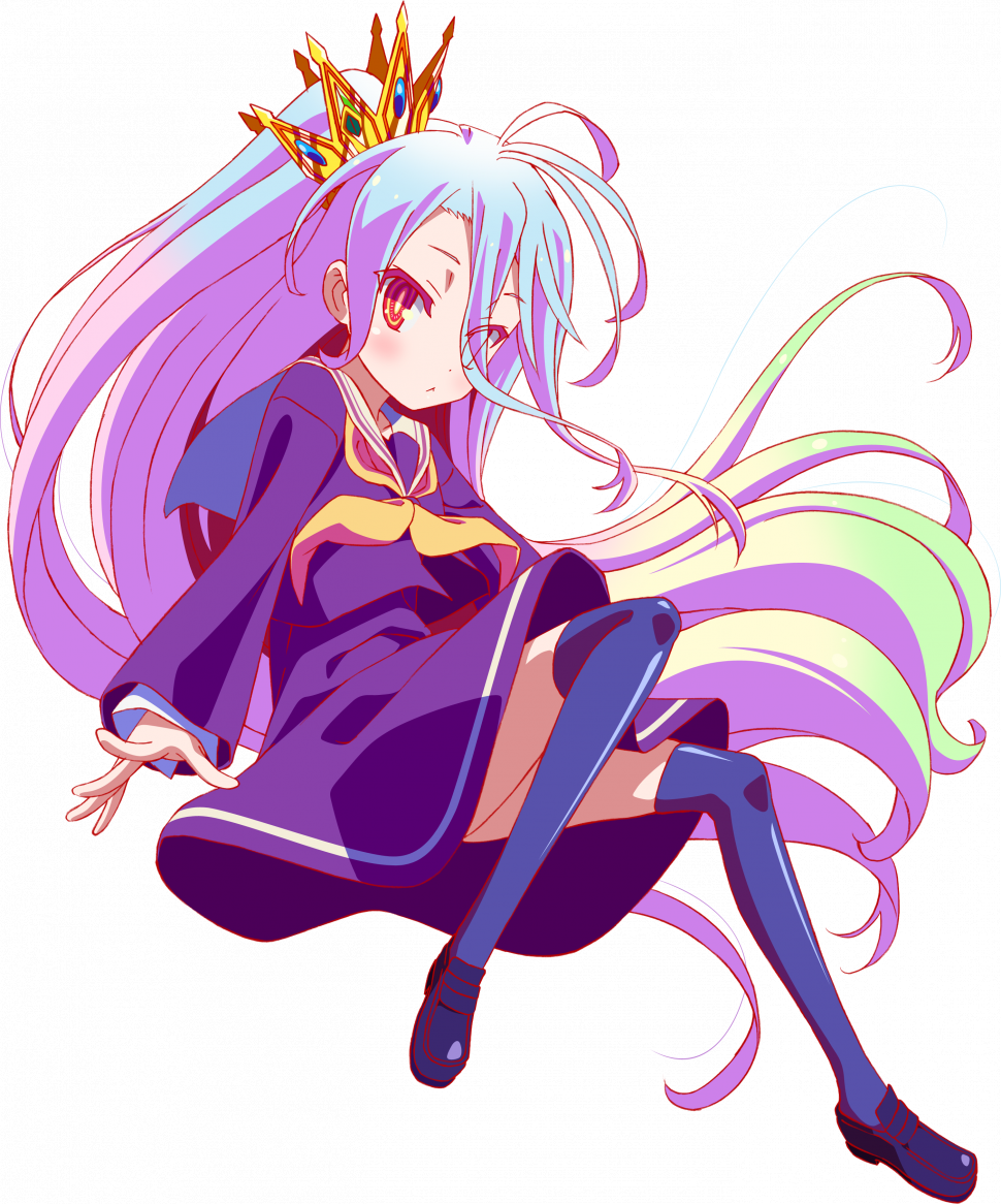 Shiro_Anime_HQ.png : 노 갓겜 노 라이프 Shiro_Anime_HQ.png : 노 갓겜 노 라이프